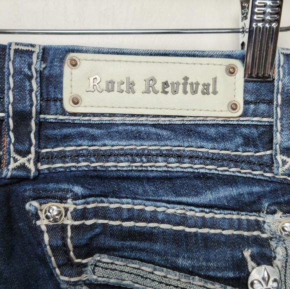 Rock Revival Johanna Bootcut Jeans Size 28 - Picture 11 of 11